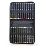 Trousse de 24 marqueurs à alcool GRAPHIT Manga - Idéal pour les dessinateurs de mangas
