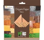 Origami Paper Nature, 20 x 20 cm, 60F, 70g - Multicolore