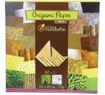 Origami Paper Nature, 20 x 20 cm, 60F, 70g - Multicolore