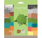 Origami Paper Zoo, 20 x 20 cm, 60F, 70g - Multicolore