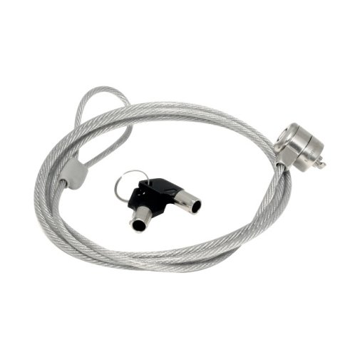 Mobilis 001262 cable antirrobo Plata 1,8 m