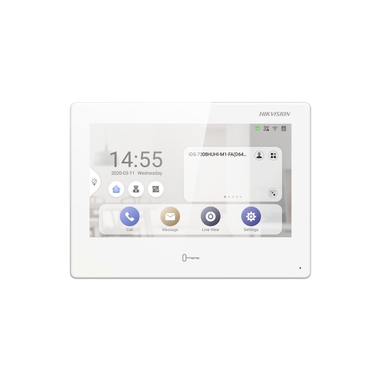 Hikvision DS-KH9310-WTE1 accessorio per sistema intercom Unità di controllo di accesso