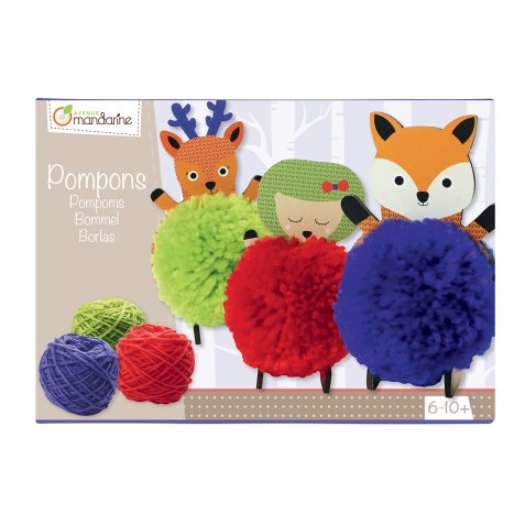 Boîte créative & loisir Boîte créative, Pompons