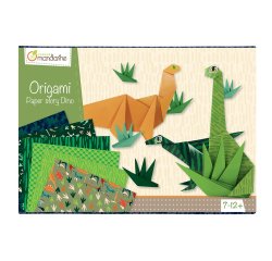 Boîte créative, Origami dino