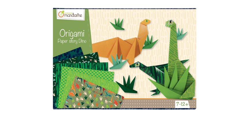 Boîte créative, Origami dino
