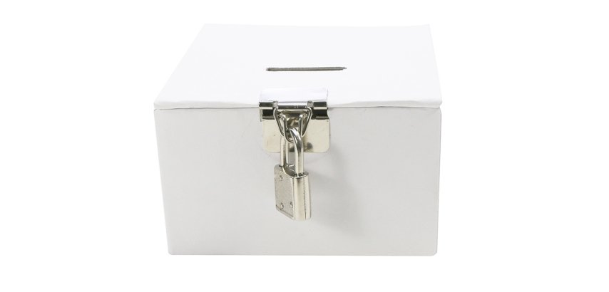 Gamme blanche, Boîte à trésors à personnaliser - Blanc