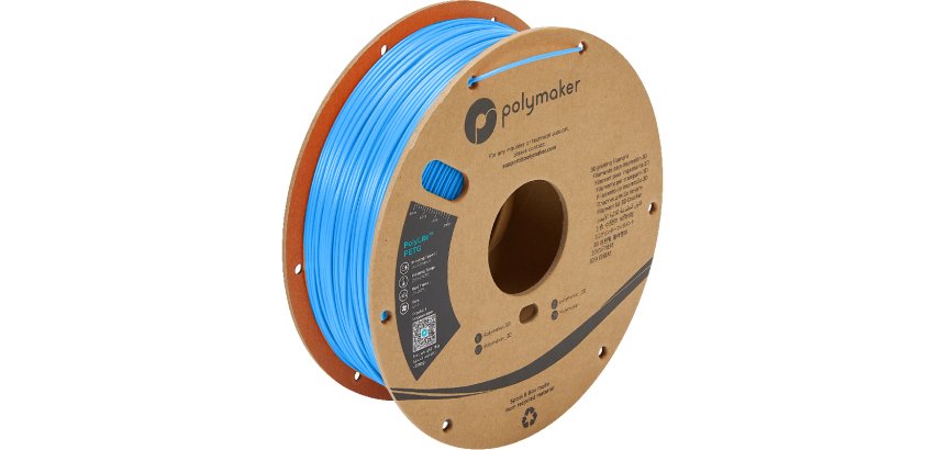 Polymaker PB01042 3D printing material PETg (polyethylene terephthalate glycol) Blue 1 kg