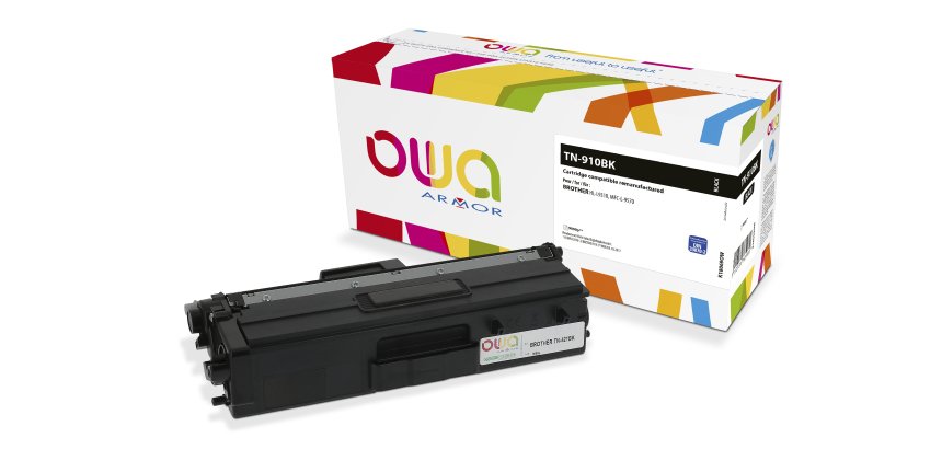 Toner remanufacturé OWA - standard - Noir - pour BROTHER TN-910BK, TN-469BK