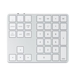 Satechi ST-XLABKS clavier numérique Universel Bluetooth Argent