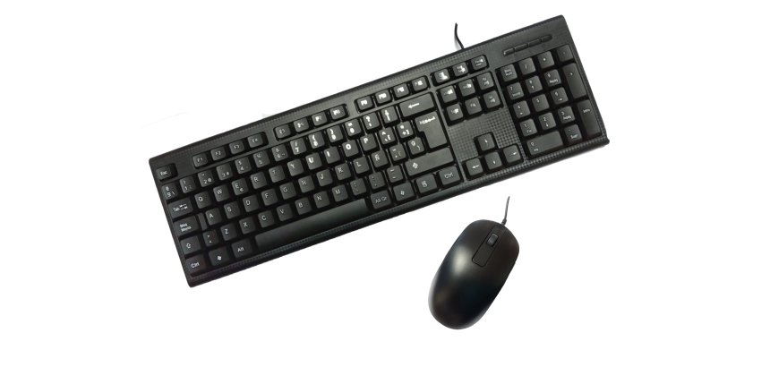 Flytech HK-616 HM-81 Teclado + Ratón USB Español Negro