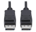 Tripp Lite P580-010-V4 Cable DisplayPort 1.4 con Conectores de Seguridad - 8K UHD, HDR, 4:2:0, HDCP 2.2, M/M, Negro, 3.05 m [10 pies]