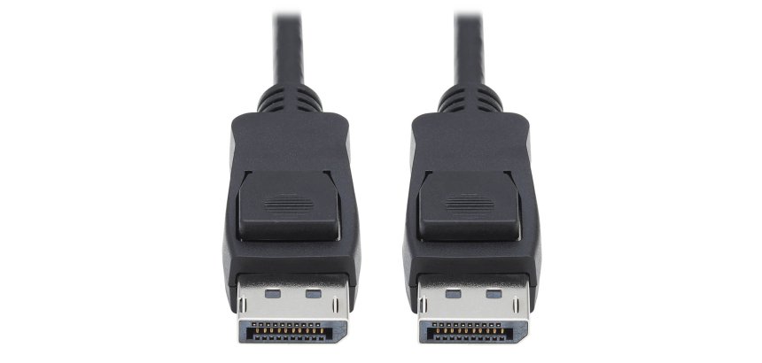 Tripp Lite P580-010-V4 Cable DisplayPort 1.4 con Conectores de Seguridad - 8K UHD, HDR, 4:2:0, HDCP 2.2, M/M, Negro, 3.05 m [10 pies]