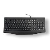 MCL ACK-294/N clavier Universel AZERTY Noir