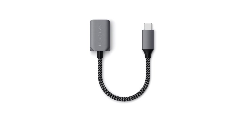 Satechi ST-UCATCM câble USB USB 3.2 Gen 1 (3.1 Gen 1) USB C USB A 5 Gbit/s Gris