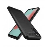 DLH COQUE SILICONE NOIRE POUR SAMSUNG GALAXY A41 (SM-A415)
