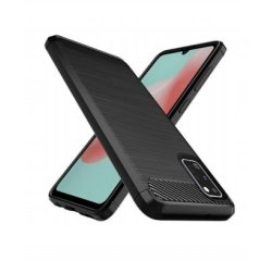 DLH Coque silicone noire pour Samsung Galaxy A41 (SM-A415)