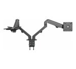 Vision VFM-DAD/4 support d'écran plat pour bureau 68,6 cm (27") Noir