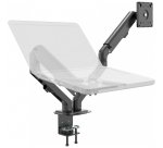 Vision VFM-DAD/4 support d'écran plat pour bureau 68,6 cm (27") Noir