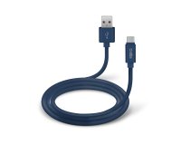 SBS Câble USB Câble USB 2.0 - Type-C bleu