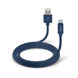 SBS Câble USB Câble USB 2.0 - Type-C bleu