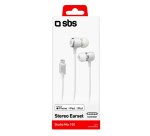 SBS Ecouteurs stéréo intra-auriculaire Lightning blanc