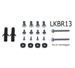 Link Accessori LKBR13 Supporto TV a parete 94 cm (37") Nero