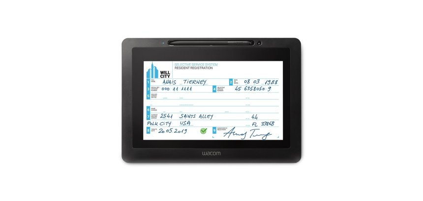 Wacom DTU-1031AX LCD 25,6 cm (10.1") Negro