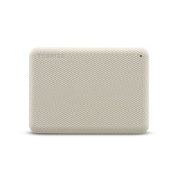 Toshiba Canvio Advance disco duro externo 2 TB 2.5" USB tipo A 2.0/3.2 Gen 1 (3.1 Gen 1) Blanco