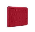 Toshiba Canvio Advance disco duro externo 1 TB 2.5" USB tipo A 2.0/3.2 Gen 1 (3.1 Gen 1) Rojo