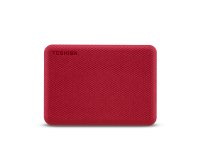 Toshiba Canvio Advance disco duro externo 2 TB 2.5" USB tipo A 2.0/3.2 Gen 1 (3.1 Gen 1) Rojo