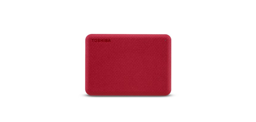 Toshiba Canvio Advance disco duro externo 1 TB 2.5" USB tipo A 2.0/3.2 Gen 1 (3.1 Gen 1) Rojo