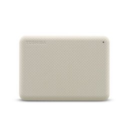 Toshiba Canvio Advance disco duro externo 4 TB 2.5" USB tipo A 2.0/3.2 Gen 1 (3.1 Gen 1) Blanco