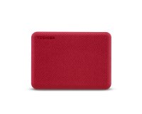 Toshiba Canvio Advance disco duro externo 4 TB 2.5" USB tipo A 2.0/3.2 Gen 1 (3.1 Gen 1) Rojo