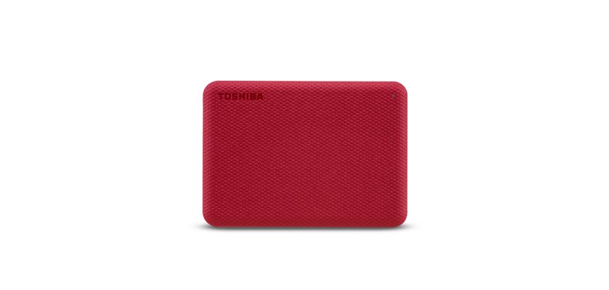 Toshiba Canvio Advance disco duro externo 4 TB 2.5" USB tipo A 2.0/3.2 Gen 1 (3.1 Gen 1) Rojo