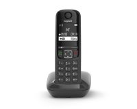 Gigaset AS690 Teléfono DECT/analógico con bloqueo de llamadas Negro