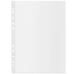 Pochettes perforées Esselte A4 polypropylène recyclé 7/100e grainé - Boîte de 100