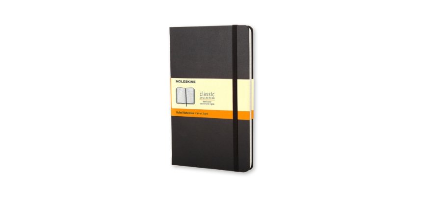 Moleskine 701009 writing notebook A6 192 sheets Black
