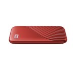 Western Digital My Passport 2 TB USB Tipo C 3.2 Gen 2 (3.1 Gen 2) Rojo