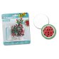 Perle à repasser folia cercle en kit complet avec 1 plaque 220 perles et 1 pincette