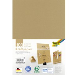 Papier kraft folia 21x 29cm 120g 100 feuilles