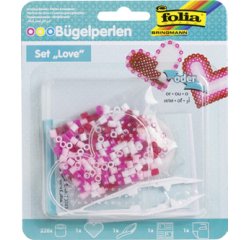 Set de perles à repasser LOVE - coeur