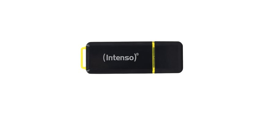 Intenso High Speed Line USB flash drive 64 GB USB Type-A 3.2 Gen 1 (3.1 Gen 1) Black, Yellow