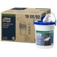 Lingette tork w14 humide nettoyage mains sans parfum   blanc  1 seau 58 lingettes