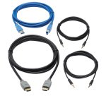 Tripp Lite P785-HKIT06 Juego de Cables KVM HDMI para los KVM B005-HUA2-K y B005-HUA4 de , 4K HDMI, USB 3.2 Gen 1, 3.5 mm, 1.83 m [6 pies]