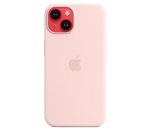Apple Coque en silicone avec MagSafe pour iPhone 14 - Rose craie