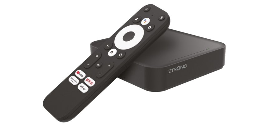 Strong LEAP-S3 Smart TV box Black 4K Ultra HD 16 GB Wi-Fi Ethernet LAN