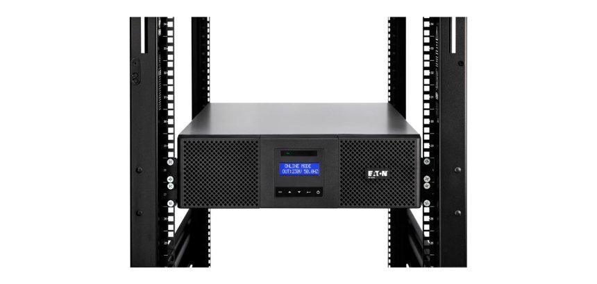 Eaton 9E6KIR sistema de alimentación ininterrumpida (UPS) Doble conversión (en línea) 6 kVA 5400 W 1 salidas AC
