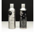 Paladone Star Wars Uso quotidiano 500 ml Acciaio inox Nero, Argento