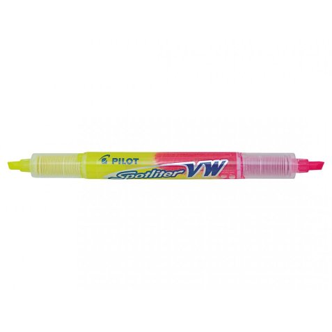 Highlighter Pilot Spotliter VW Begreen dual color pink and yellow