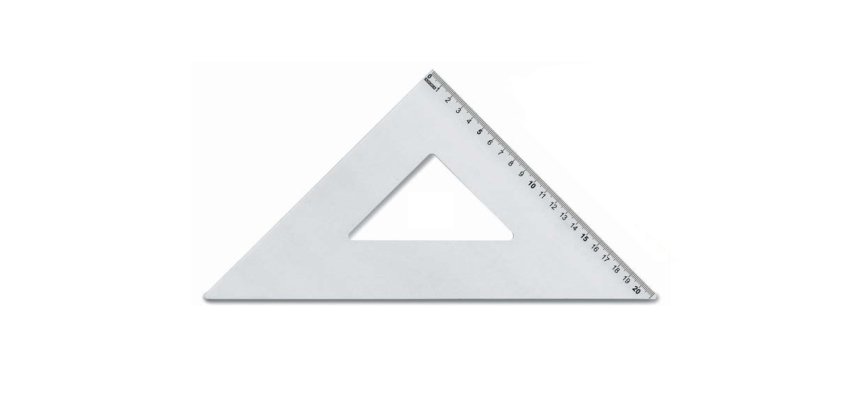 ARDA 18026 righello Righello da scrivania 250 mm Alluminio 1 pz